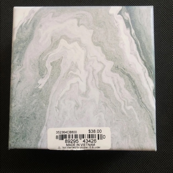 Robert Lee Morris Soho Double Drop Earrings Orange & Green Patina NIB - Picture 8 of 9